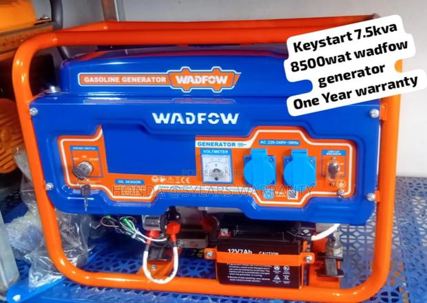 Petrol Powered Wadfow 7.5kva 8500wat Petrol Generator 7.5kva · Photo 1