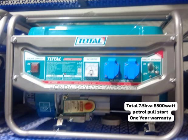 High Output Total Petrol Generator 7.5kva 8500watt Total · Photo 1