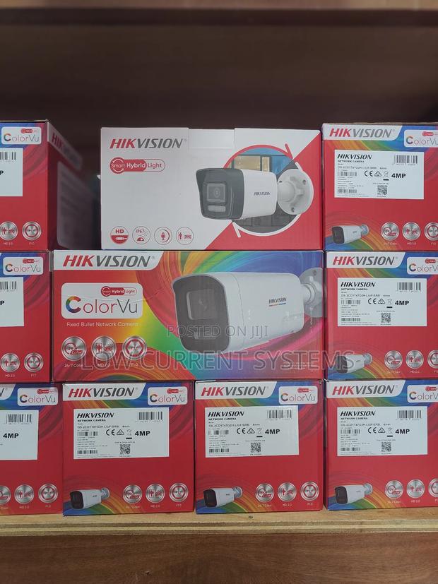 Hikvision Ip Camera Ds-2cd1t47g2h-Liu/SRB Two Way Colorvu Camera Alarm · Photo 1