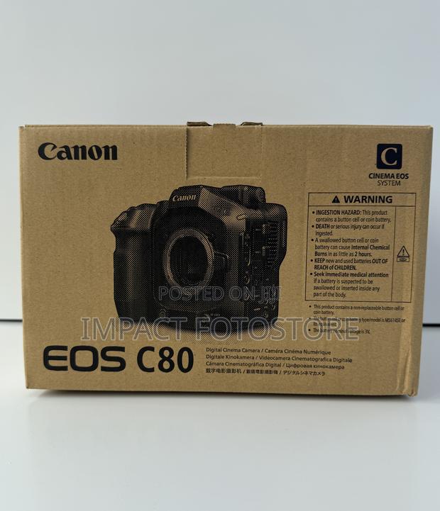 Canon Eos C80 6k Full-frame Cinema Camera (Canon Rf) · Photo 1