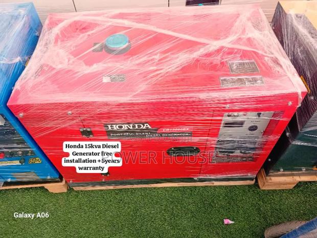 Cabin Power Honda Diesel Generator 15kva Silent · Photo 1