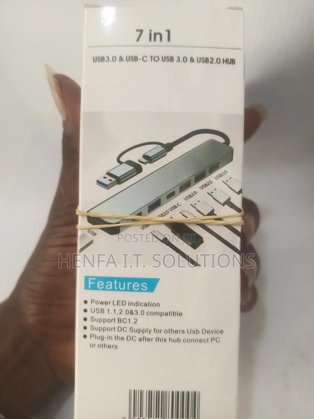 Usb 3.0 Type C Hub - Type C Adapter 7in1 · Photo 7