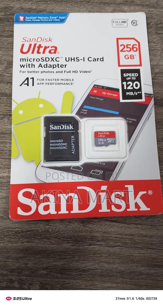 256gb Sandisk Sd Card · Photo 1