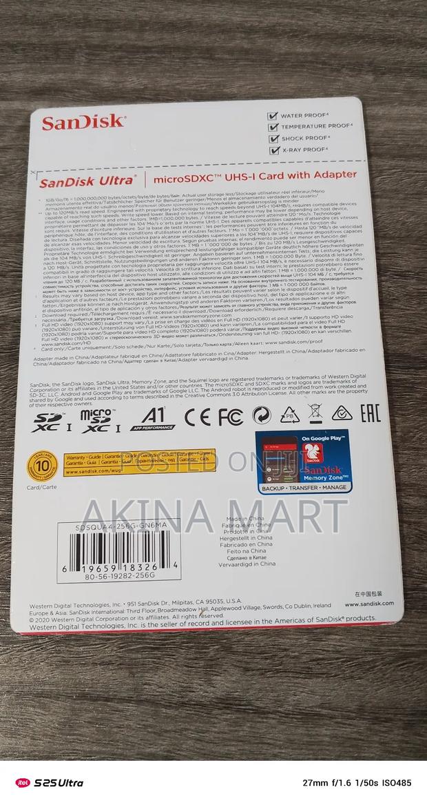 256gb Sandisk Sd Card · Photo 3
