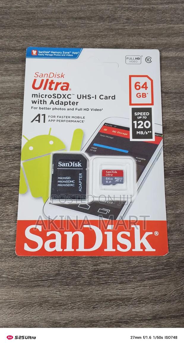 64gb Sandisk Sd Card · Photo 1