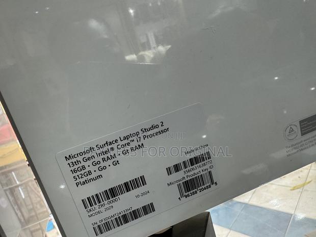 New Microsoft Surface Laptop Studio 2 16GB Intel Core i7 SSD 512GB · Photo 4
