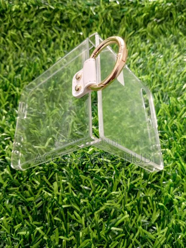 Samsung Z Flip 7 Transparent Cases With Protector and a Ring · Photo 3