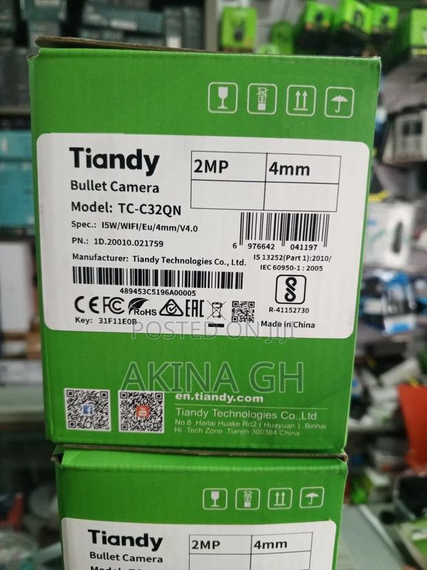 Tiandy Bulletn Wifi Stand Alone Camera 2mp Tc-C32qn · Photo 2