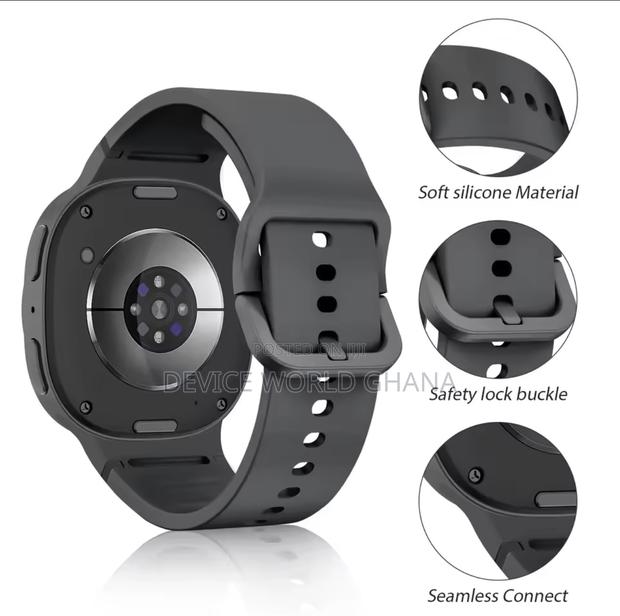 Nic Silicone Strap Band For Samsung Watch 8 40mm 44mm 8classic 46mm · Photo 4