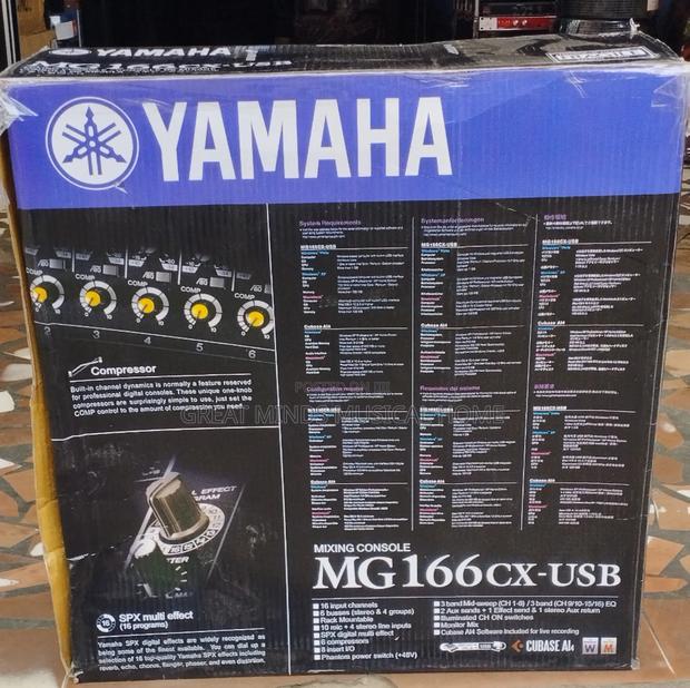 Yamaha Mg166 Cx 16 Channels Mixing Console · Photo 2