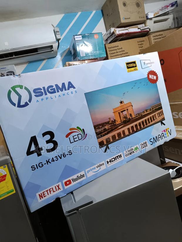 Sigma 43 Smart( Android) Wifi Satellite Digital Led Tv · Photo 1