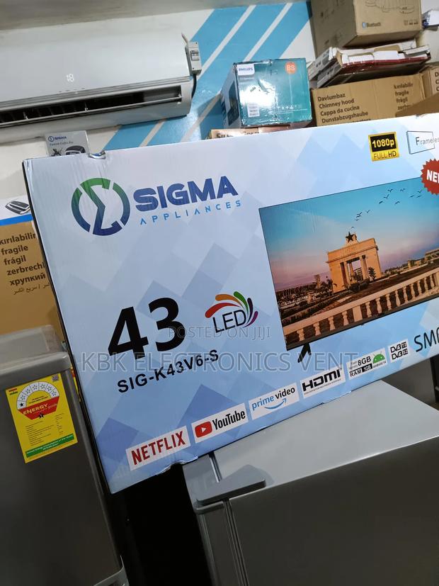 Sigma 43 Smart( Android) Wifi Satellite Digital Led Tv · Photo 2
