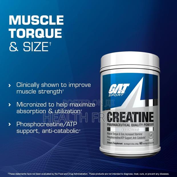 Creatine Gat Creatine Monohydrate Muscle Builder Energy · Photo 4