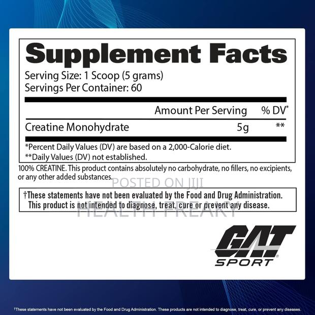 Creatine Gat Creatine Monohydrate Muscle Builder Energy · Photo 5