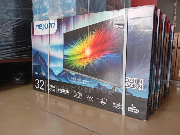 Nexon 32" Brand New T2/S2 Digital Satellite Sleek Frameless Tv · Photo 2