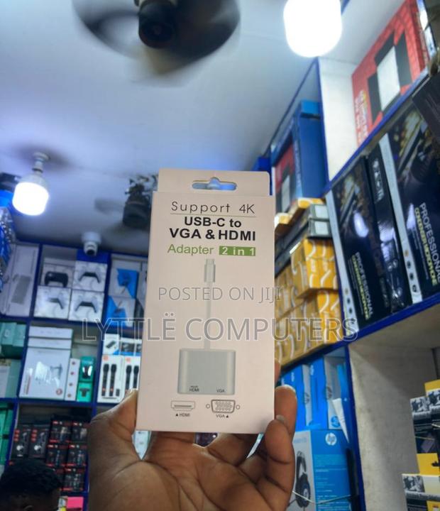 Type C to Hdmi/Vga Adapter 2in1 · Photo 1