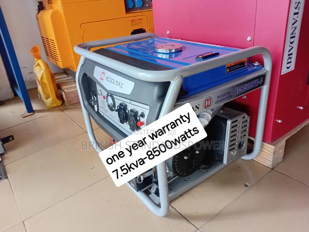 Bulk Flow 7.5kva Petrol Generator · Photo 1