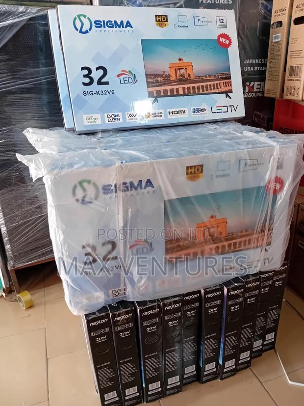 Sigma 32" Digital Satellite T2 S2 Led Frameless Super Sleek Tv · Photo 1