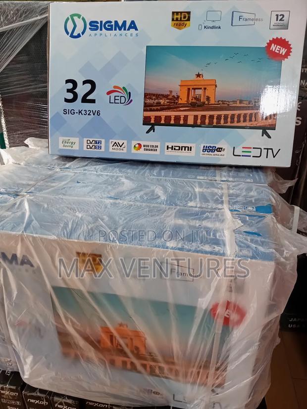 Sigma 32" Digital Satellite T2 S2 Led Frameless Super Sleek Tv · Photo 2