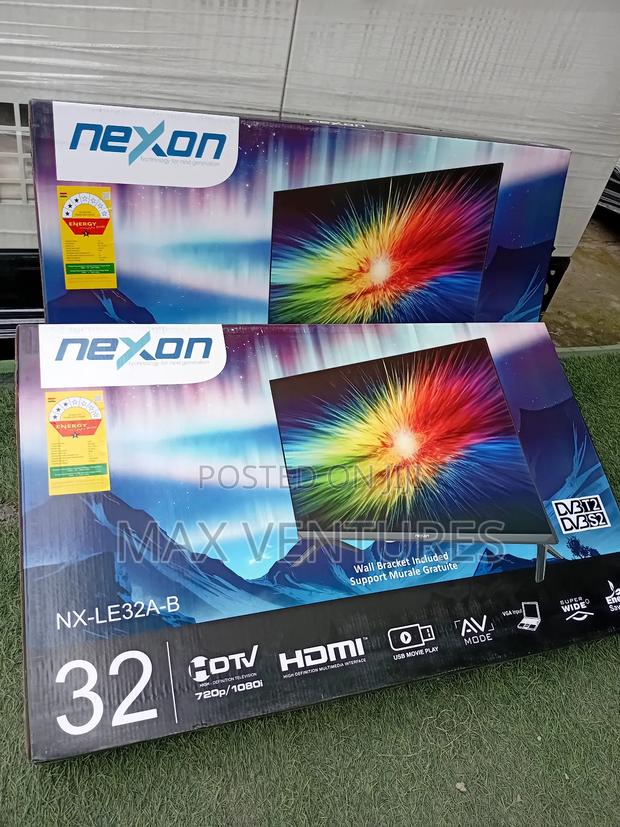 Nexon 32" Digital Satellite Frameless Clarity Led Hd Tv T2/S2 · Photo 1