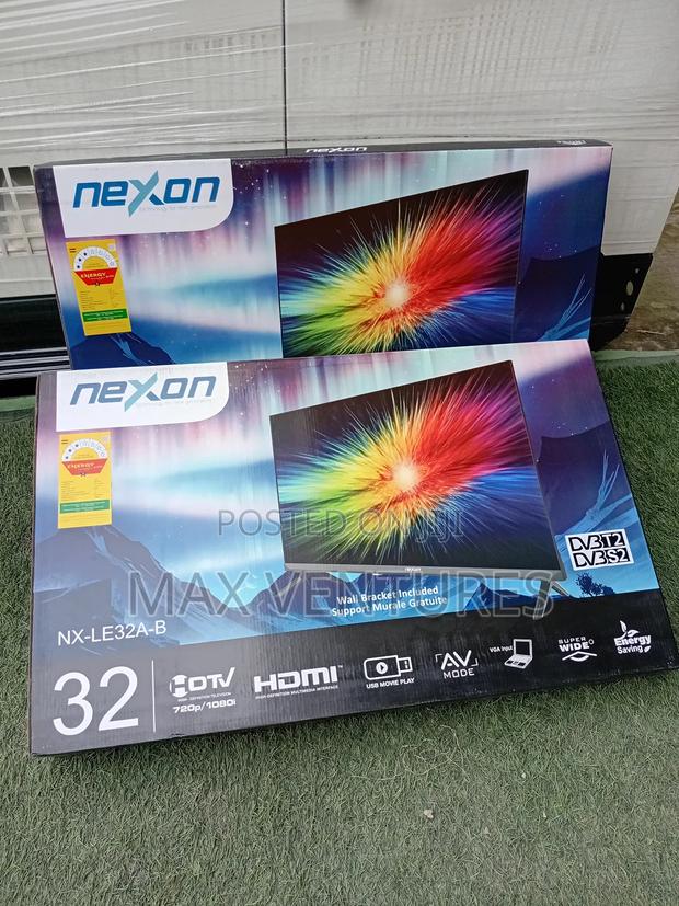 Nexon 32" Digital Satellite Frameless Clarity Led Hd Tv T2/S2 · Photo 2