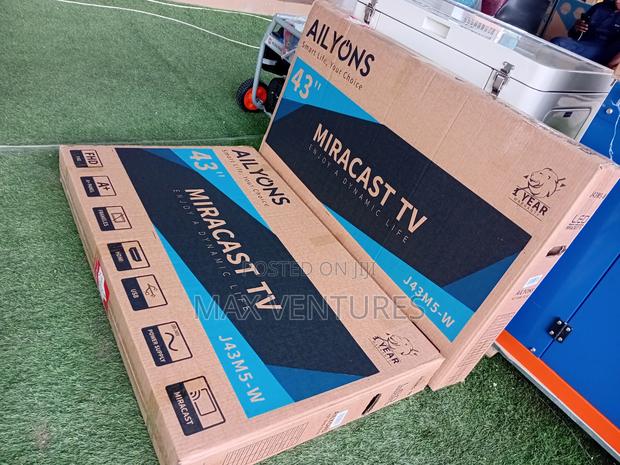 Newly Stocked 43" Ailyons Miracast Tv Frameless Bringing People Close · Photo 1