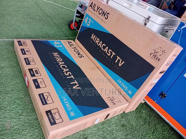 Ailyons 43" Led Frameless T2/S2 Digital Satellite Tv the Best Is Here · Photo 1