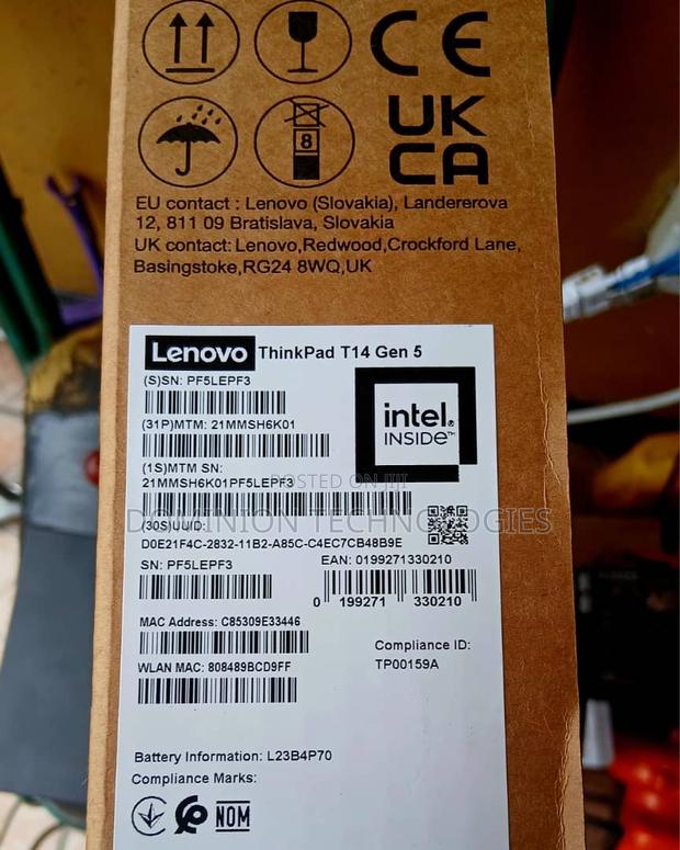 New Laptop Lenovo ThinkPad T14s G4 16GB Intel Core Ultra 7 SSD 512GB · Photo 2