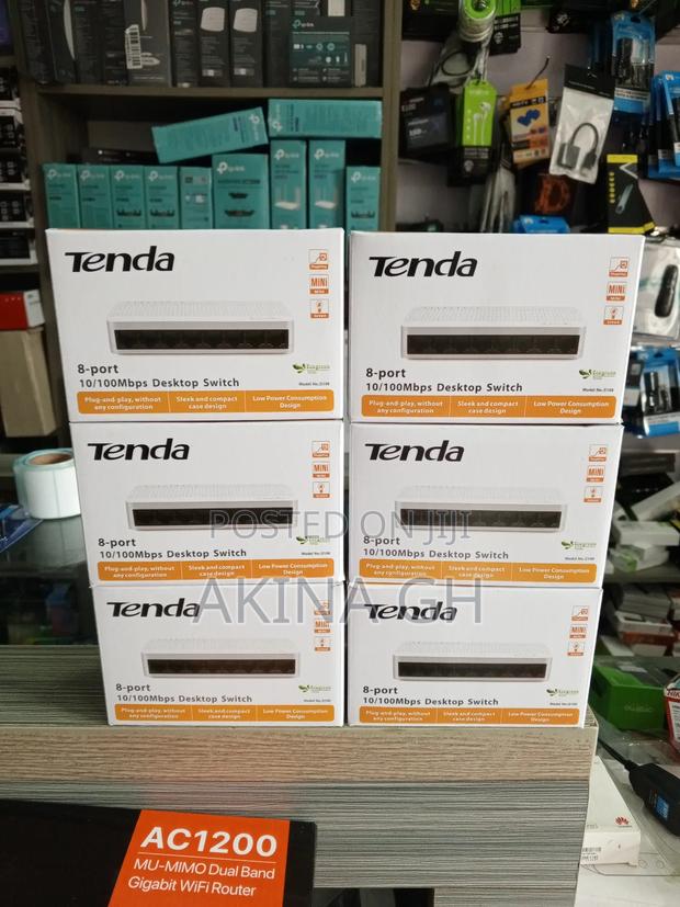 Tenda 8 Port Switch 10/100mbps S108 · Photo 1