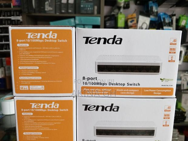 Tenda 8 Port Switch 10/100mbps S108 · Photo 3