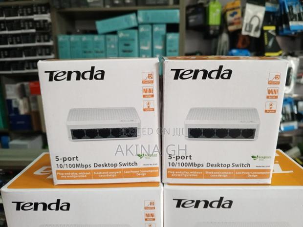 Tenda 5 Port Desktop Switch 10/100 MBPS S105 · Photo 1