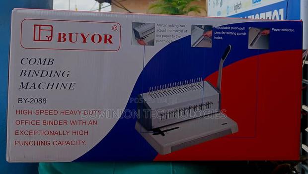 Buyor by-2088 Comb Binding Machine A3/A4 · Photo 1