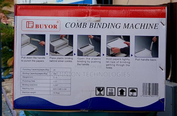 Buyor by-2088 Comb Binding Machine A3/A4 · Photo 2