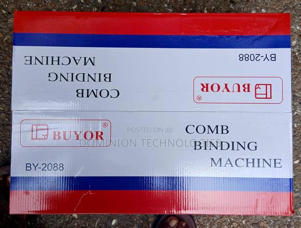 Buyor by-2088 Comb Binding Machine A3/A4 · Photo 4