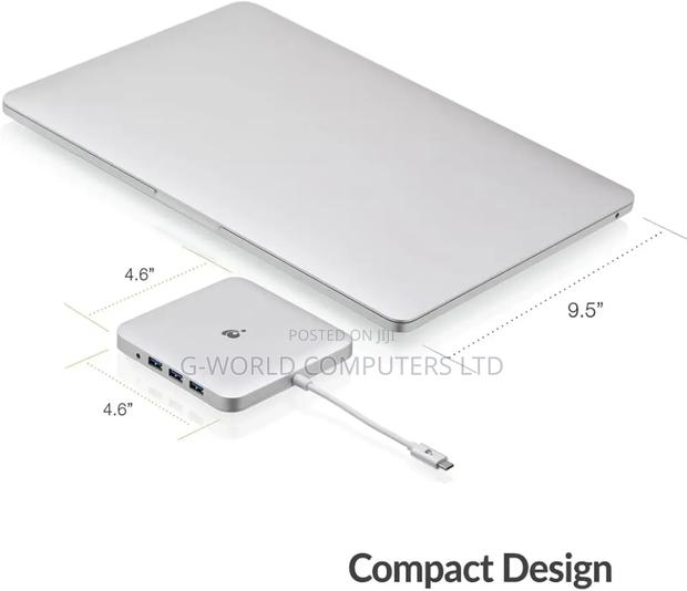 Iogear Compact USB-C Docking Station With Power Pass-Thru (Gud3c03) · Photo 3