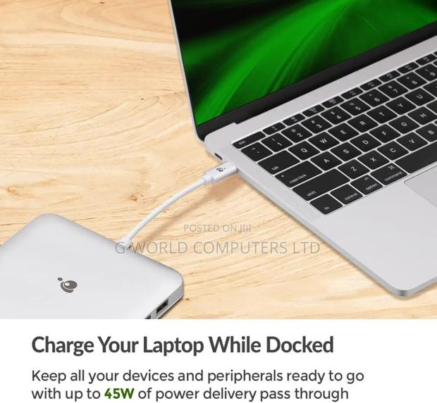 Iogear Compact USB-C Docking Station With Power Pass-Thru (Gud3c03) · Photo 5