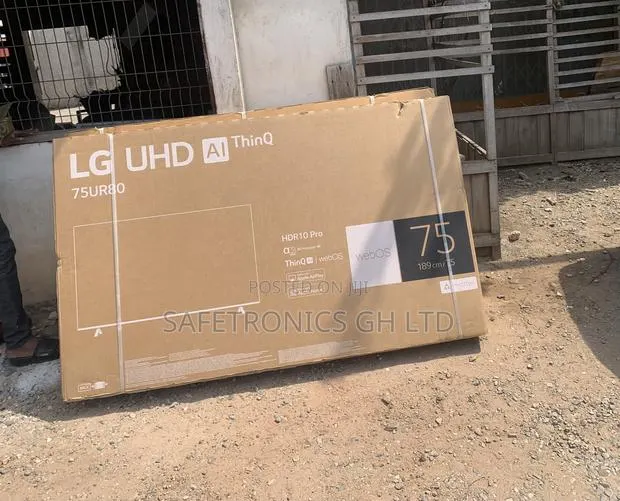 Lastest Black Lg 75 Inch Uhd Smart Ur800 Android Tv · Photo 1