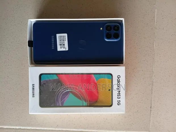 Samsung Galaxy M53 128 GB Blue · Photo 1