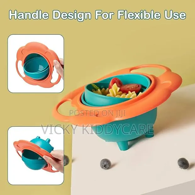 360 Degree Kids Bowl That Prevent Food From Spilling · Photo 1