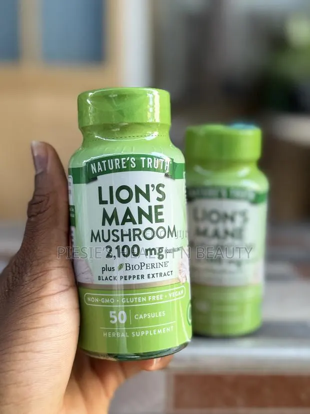 Lion's Mane Mushroom 2,100 Mg 50 Capsules · Photo 1