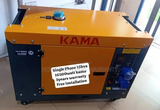 Simplify Your Energy With Kama 15kva 16500watt Generator · Photo 1