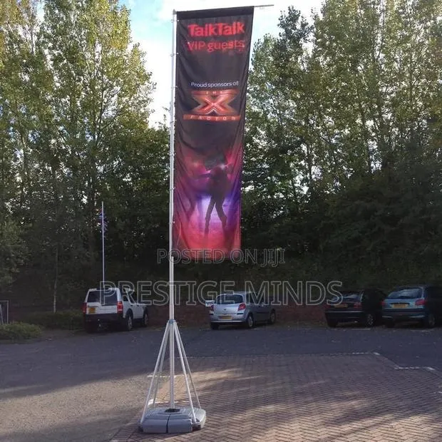 Telescopic Flag Stand · Photo 1