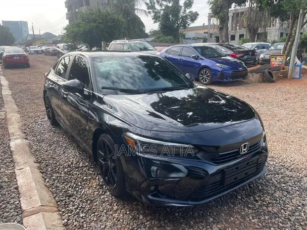 Honda Civic Sport 2022 Black · Photo 1
