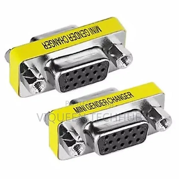 VGA Mini Gender Changer Female to Female · Photo 1
