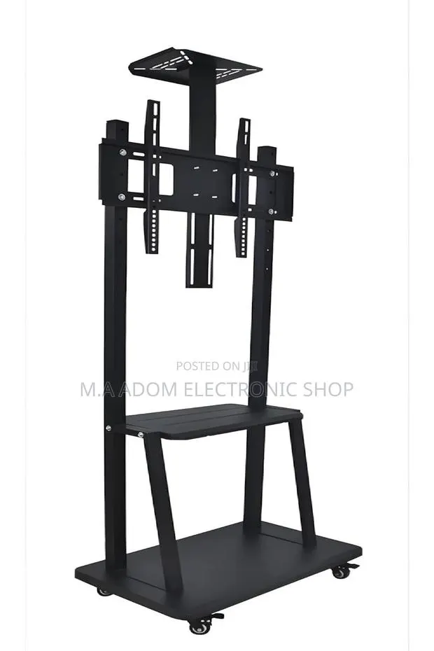 Floor Standing Mobile Tv Stand With Wheels 60”-100” · Photo 1