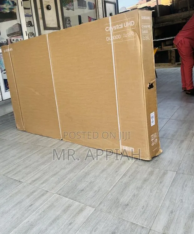 Order Unique Samsung 75u8072f 75” Crystal Smart Tv(Black)2025 Model · Photo 1