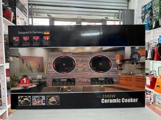 Double Ceramic Cooker - Design in Germany - 2 Burner Electric Stove · Photo 1