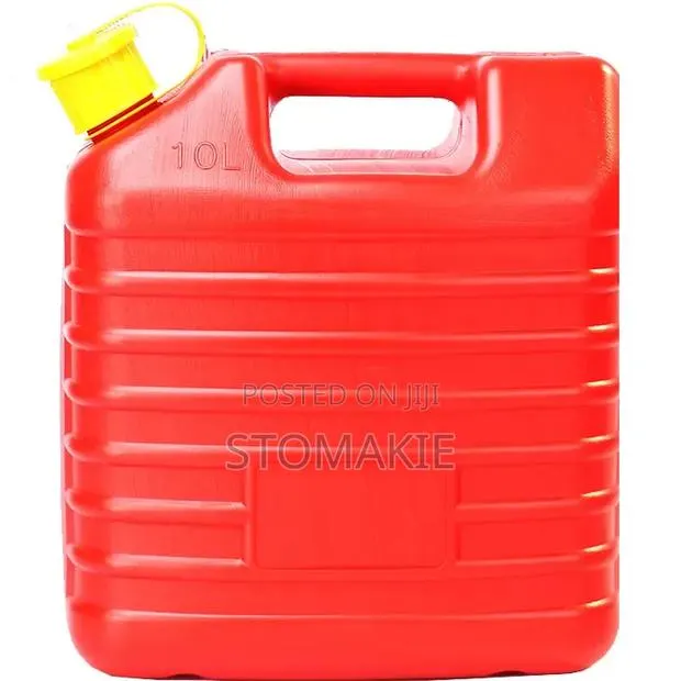 10 Litre Petrol, Diesel, Oil,kerosene Jerrycan Canister Gallon · Photo 1