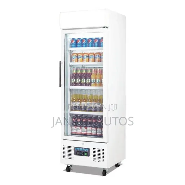 Polar G-Series Upright Display Fridge 218Ltr White · Photo 1
