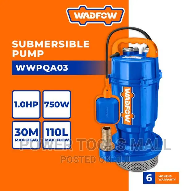 Wadfow Submersible Pump 1hp - WWPFQA03 · Photo 1